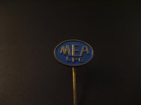 MEA ( Marine Etablissement Amsterdam) lpg blauw logo